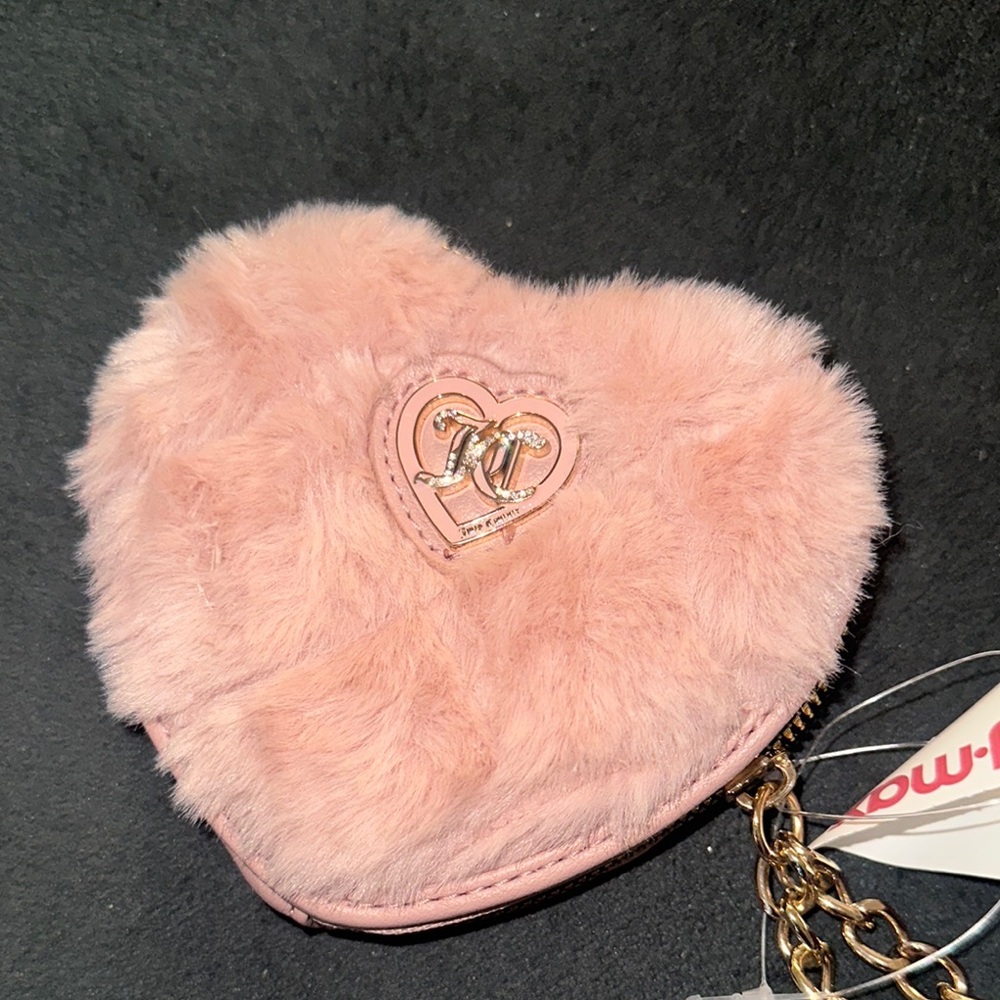 Blush pink Juicy wristlet no flaws